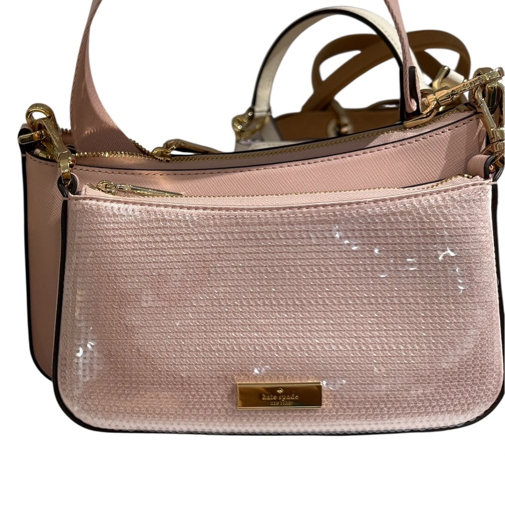 Two Kate Spade Pink Shoulder Bags NWT